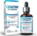 Weeping Willow Oil Co Creatine HCL droppar för män och kvinnor, snabba Absorberande flytande kreatin, främja energi, öka styrka - 2FL.OZ