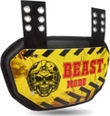 Sport Football Back Plate Football Backplates för Shoulder Pads Football, Rear Protector Lower Back Pads för fotbollsspelare, Lägre ryggar kommer att vara säkra och snygga med denna robusta backplate.