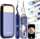 BEBIRD Flexible Ear Wax Removal Tool Camera, FSA HSA Eligible Items, Wireless Smart Visual Ear Cleaning Kit med 13-Piece Tips, HD Camera Ear Otoscope med Tweezers, Earsight Plus B31R Earwax Cleaner