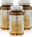 Tillverkad i Japan Advanced Gold Glutathione Capsules med Collagen, Vitamin C och Antioxidants Supplement för Radiant, Youthful-Looking Skin, Collagen Production & Even Skin Tone - 3 flaskor