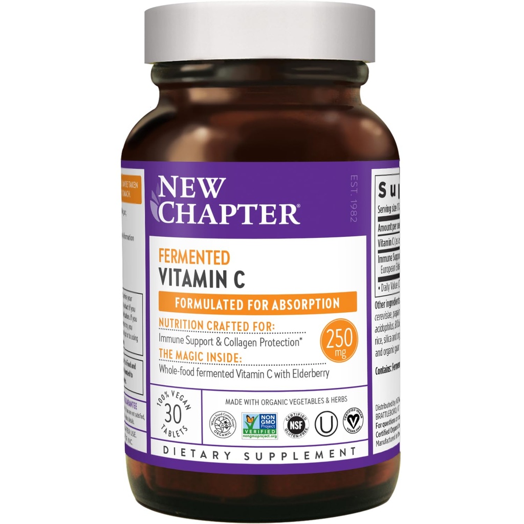 Nytt kapitel Fermenterad vitamin c, 30 greve