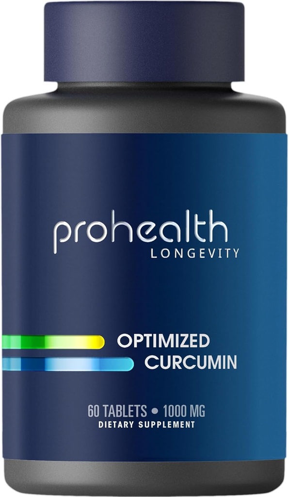 ProHealth Longevity Optimized Curcumin Longvida® - 1000 mg, 60 tabletter