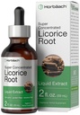Horbäach Licorice Root Extract | 2 fl oz | Alkoholfri tinktur | Vegetarisk flytande tillskott | Non-GMO & Gluten Free