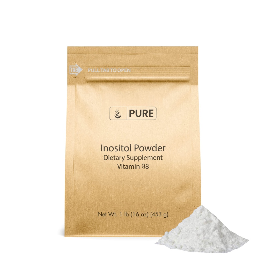 Rena ursprungliga ingredienser Inositol (Vitamin B8) Pulver (1 lb) Alltid rena, inga fillers eller tillsatser
