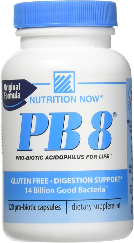 PB8 Acidophilus Probiotic, 120 greve, (Value Pack på 3)
