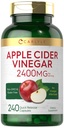 Carlyle Apple Cider Vinegar kapslar | 2400mg | 240 greve | Icke-GMO, Gluten fri tillägg