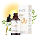 Pure Therapro Rx Vegan D3 + K2 Organic 100% Liposomal 10ml Made in USA | 3 Month Supply | Maximum Absorption Vitamin D3 and Vitamin K2 Supplements for Men and Women, D3 Vitamin 5000 IU