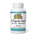 Naturliga faktorer, R-Lipoic Acid, Antioxidant Support, 60 kapslar