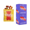 Kiss My Keto Candy Gummy bär 12-pack + Keto Gummies Fisk 12 Pack