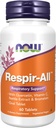 NOW Supplements, Respir-AllTM med Quercetin, Vitamin C, Nettle Extract och Bromelain, Respiratory Support*, 60 tabletter