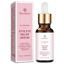 Roycederm Stye Eye Treatment Serum: Natural Stye Remover för Styes Chalazion och Blepharitis - Safe & Fast Relief (0,68 Fl Oz (Pack of 1))