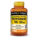 MASON NATURAL Peppermint Oil 50 mg Enteric Coated Supplement, 90 Day Supply of Gastrointestinal Support för normalt fungerande tarm, Softgel Pills