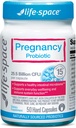 Life-Space Graviditet Probiotic, 25,5 miljarder CFU & 15 Strains Probiotic för kvinnor, kliniskt bevisad för mammas & Babys Digestive, Immune och Skin Health, 50 kapslar