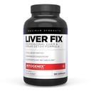 Myogenix Liver Fix - Professional Liver & Organ Detox Formel - Förbättrar Digestion - Stöder fettmetabolism - Easy-to-Swallow - Kosttillskott (120 kapslar)