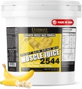 Ultimate Nutrition Muscle Juice, Weight Gain Drink Mix - Mass Gainer Workout Powder för män och kvinnor - Tillägg för Lean Muscle Growth & Immune Support med 55g Protein - Banana, 10.45lb