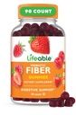 Livliga Prebiotiska Fiber Gummies för vuxna | 5g | Great Tasting Fiber Supplement Gummies | Prebiotiska Gummies för Digestive Health | High Fiber Gummies för kvinnor, Män | 90 Gummies