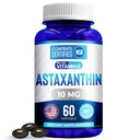 Vi gillar vitaminer Astaxanthin 10mg Softgel - Högt Potent Astaxanthin Supplements från Haematococcus Pluvialis - Förbättrar Eye, Joint, Skin Health & Energy Levels - 60 Count, 2 Month Supply