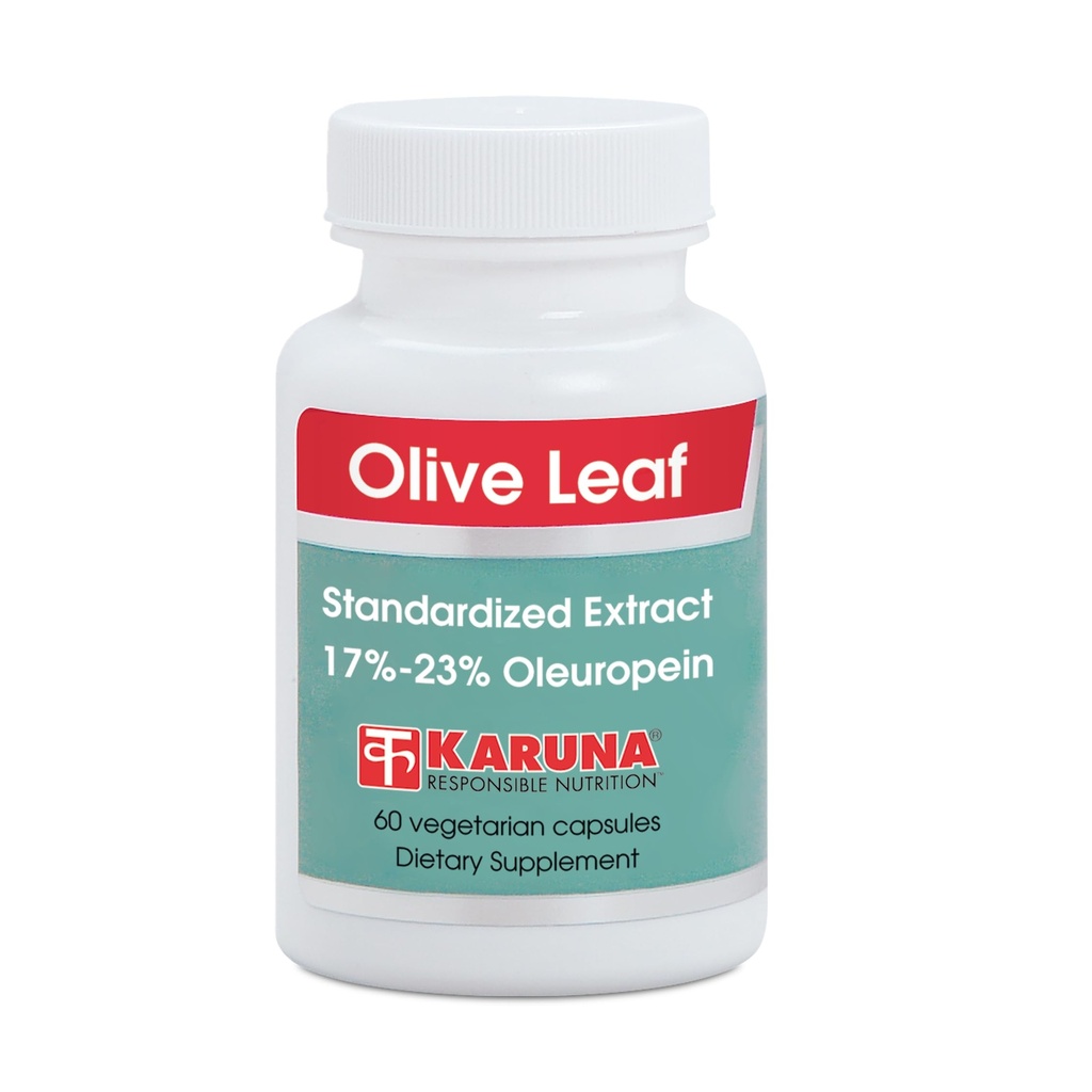 Karuna Olive Leaf Extract 500mg, 60 vegetariska kapslar