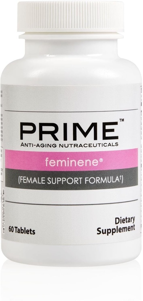 Feminene kvinnligt stöd, hjälper till att minska heta blinkar och nattsviter associerade med klimakteriet, hjälper till att stabilisera humör | Prime by Market America (30 portioner)