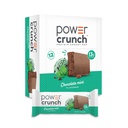 Power Crunch Protein Wafer Bars, High Protein Snacks med läckra smak, Chocolate Mint, 1.4 Ounce (12 greve)