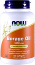 Nu Borage Oil 1000mg, 60 Softgels (Pack of 2)