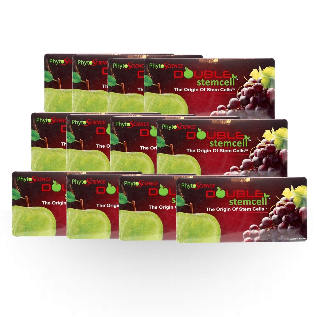 (Schweizisk kvalitet Formel) 12x Fytovetenskap PhytoCellTec Apple Grape Double StemCell stamcell anti åldrande