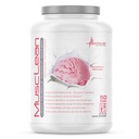 Metabolic Nutrition - Musclean - Milkshake, Whey High Protein Meal Replacement, Underhåll Nutrition, Low Carb, Keto Diet, Digestive Enzymes, Strawberry, 5 Pound (50 ser)