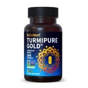 BioEmblem gurkmeja Curcumin med kliniskt Studied TurmiPure - 1 Small Cap Daily, 24x Mer Absorption än andra - Gemensamt stöd, Hälsosam Inflammation Tumeric Supplements - Icke-GMO - 30 portioner