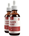 Rejuvica Active Olive Leaf Extract | Naturligtvis förekommer Oleuropein Liquid Drops för Immune & Heart Support | Fast-Absorption, Vegan, Alkoholfri | 4 fl oz