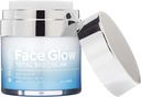 Face Glow Total 360 Cream med Alpha Lipoic Acid, DMAE, Vitamin C Ester, Hyaluronic Acid och italiensk Blood Orange