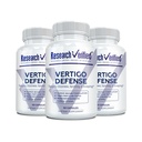 Forskning Vertigo Defense - Soothe Symptoms and Support Inner Ear Balance - Vitamin D3, Ginger, Ginkgo Biloba, BioPerine - 180 kapslar