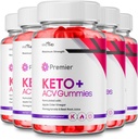 Premier Keto ACV Gummies - Officiell Formel, Premier Keto Gummies Blast Plus för maximal styrka med Apple Cider Vinegar 1000MG, ACV Keto Premier Supplement Vitamin B12 Folate Beet Root (5 Pack)