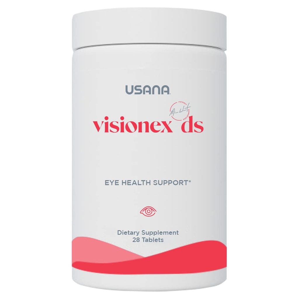USANA Visionex DS med Lutein Zeaxanthin för Advanced Eye Health and Vision Support* - 28 tabletter - 28 dagars leverans
