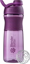 BlenderBottle SportMixer Shaker Bottle Perfekt för Protein Shakes och Pre Workout, 28-Ounce, Plum