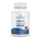 Nordic Naturals Men's Multivitamin Gummies, Mixed Berry - 60 Gummies - Stöd för friska ben, blodkärl, energi och immunitet - Non-GMO, Vegetarian - 30 portioner