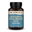 Dr Mercola Liposomal Hyaluronsyra, 30 portioner (30 kapslar), 100 mg per kapsel, kosttillskott, främjar hudens utseende, icke-GMO