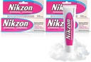 Nikzon Hemorrhoid Cream | Double Effect for Pain & Swelling, Numbs Irritated Anorectal Area, Soothing & Fast-Acting Formula, Dual-Action Hemorrhoid Treatment, 0.9 Oz, 2-Pack