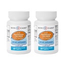 Gericare Slow Magnesium Chloride | Calcium tabletter av Geri-Care | Nutritional Supplement | 60 Count Bottle (Pack of 2)