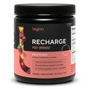 LEGION Recharge Post Workout Supplement - All Natural Muscle Builder & Recovery Drink med Micronized Creatine Monohydrate. Naturligt sötad och smaksatt, säker och hälsosam (fruktpunch, 30 servering)