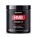 HMB med D3, K2 & B12 – Muscle Health Support Supplement – 150 kapslar – tillverkade i USA