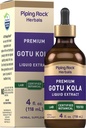 Piping Rock Gotu Kola Extract | 4 Fl Oz | Premium Liquid Herbal Supplement | Vegetarian | Alkoholfri | Non-GMO, Gluten Free