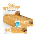 No Cow Vegan Protein Bars, Upgraded Peanut Butter Cup | 20g Plant Based Protein, Gluten Free, Dairy Free, Soy Free, Keto Friendly, Low Sugar, High Fiber Snack Bars | Pack med 12