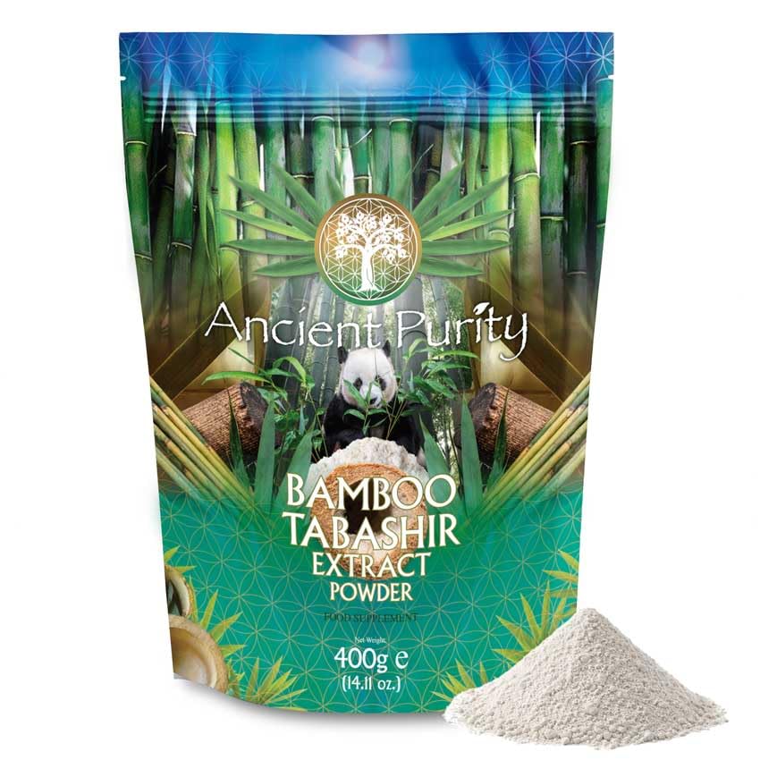 Bambu TABASHIR extrakt (högsta styrka Silica) 400 g