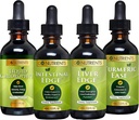 Go Nutrients Digestion & Detox Bundle - Liquid Chlorophyll, Liver Edge, Intestinal Edge, Turmeric Ease - Stöder rengöring, Digestion, Liver Health och Body Defense, Revitalize Skin & Vitality