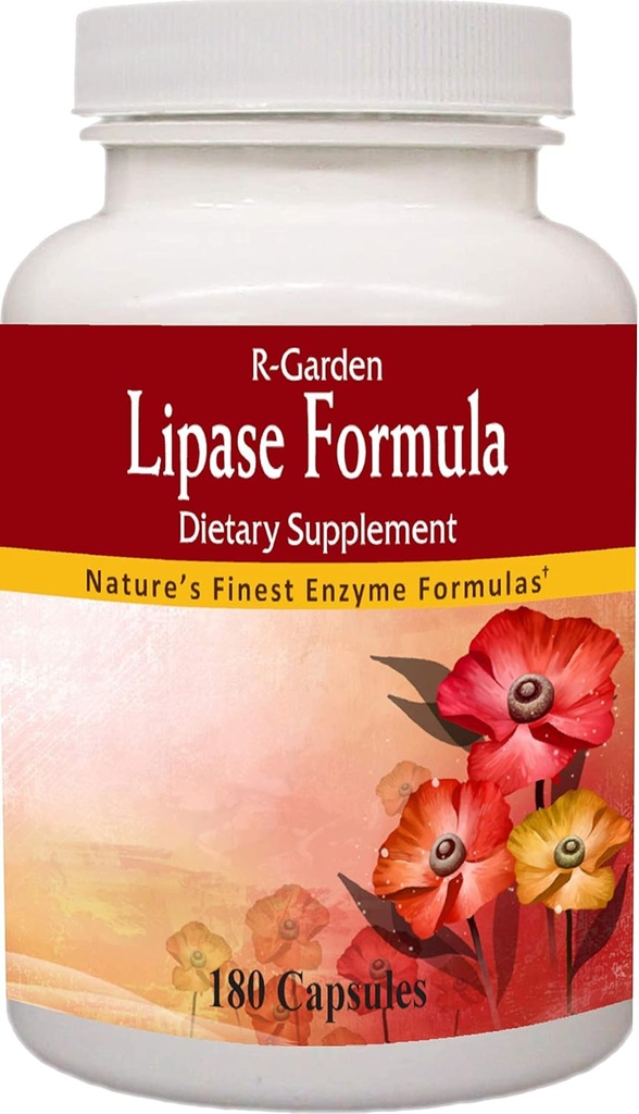 Lipase Formel, 180 caps.