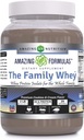 Fantastiska formler Familjen Whey Protein (Isolat) Pulver för hela familjen - 2 pund - Mest komplett och renaste form av protein - Gluten Free (Cookie & Cream)