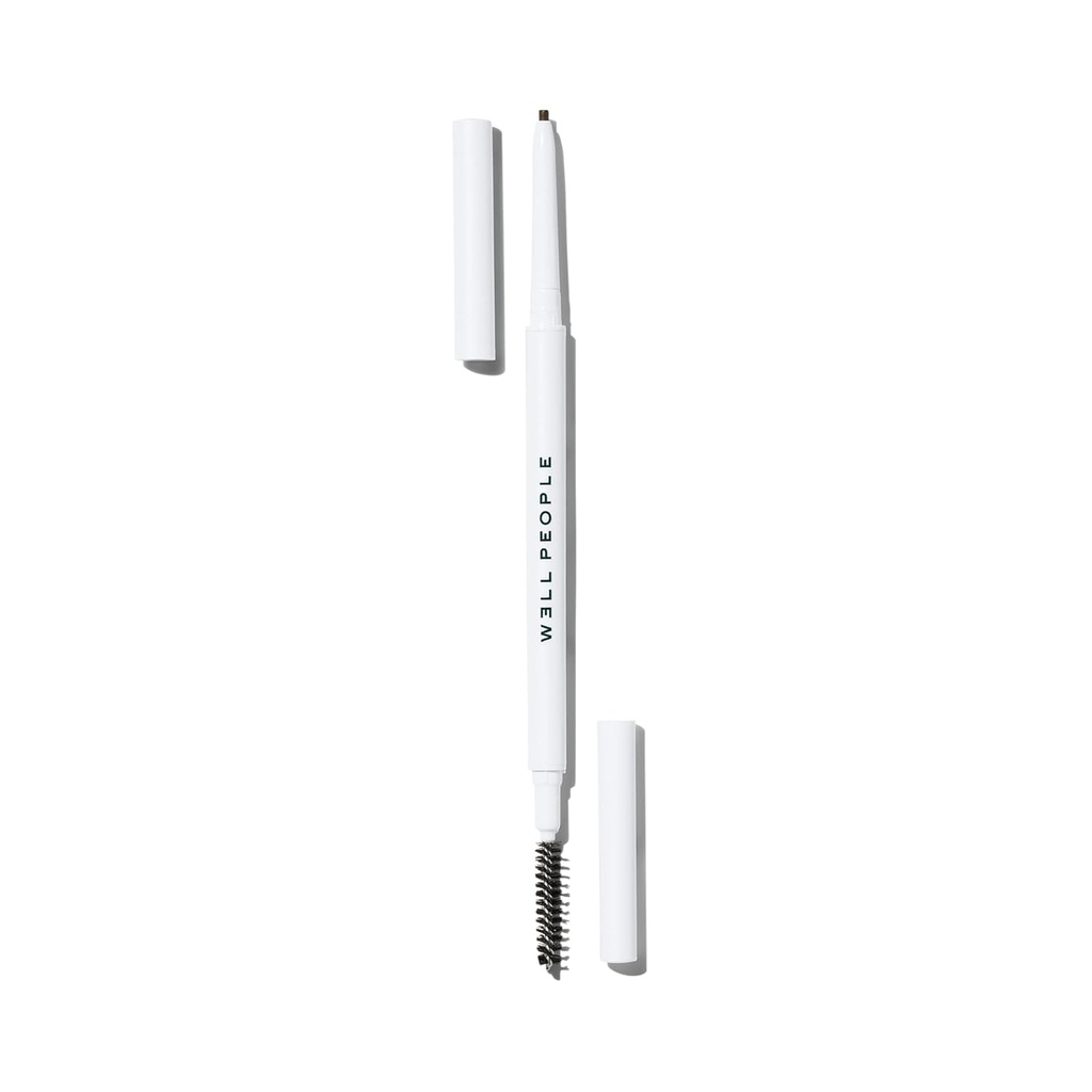 Well People Expressionist Brow Pencil, Defining Brow Pencil For A Natural Finish, Ultra-fine Tip For Total Precision, Vegan & Cruelty-free, Deep Brown