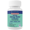 WELMATE - Allergy Relief - Loratadine 10 mg - 24 timmars Relief Antihistamin - Non Drowsy - Runny Nose - Sneezing - Itchy Nose & Throat - Watery Eyes - Indoor & Outdoor Allergy Medication - 100 Count