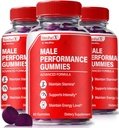 (3 Pack) Nitro Fuel X Gummies - Official Nitro Fuel X Ultimate For Men, Nitro Fuel X ME For Performance and Overall Health, All Natural NitroFuel X ME Gummy, NitroFuel X Ultimate Gomitas (180 Gummies)