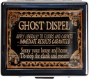 7 dagar Chromed Shiny Silver Pill Organizer med spegel Inuti har 8 separata kompartement rektangel 7 dagar Pill Box Pill Case (Ghost Dispel)